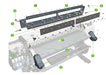 HP Window assembly - For 61-inch plotters CQ869-67029 www.wideimagesolutions.com Parts and Inks 1215.98