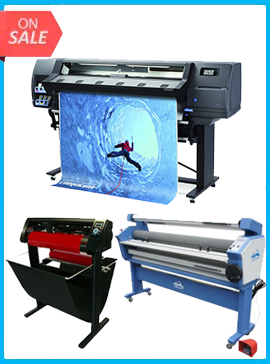 HP Latex 315 54" Printer + NEW 55IN FULL-AUTO WIDE FORMAT COLD LAMINATOR, WITH HEAT ASSISTED + 53" 3 ARMS CONTOUR CUT VINYL CUTTER W/ VINYLMASTER CUT SOFTWARE www.wideimagesolutions.com  13394.99