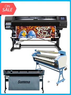 HP Latex 560 64&quot; - New + SUMMACUT D160 64 IN (160 CM) VINYL AND CONTOUR CUTTING - NEW + UPGRADED VING 63&quot; FULL-AUTO LOW TEMP. WIDE FORMAT COLD LAMINATOR, WITH HEAT ASSISTED www.wideimagesolutions.com  24301.98