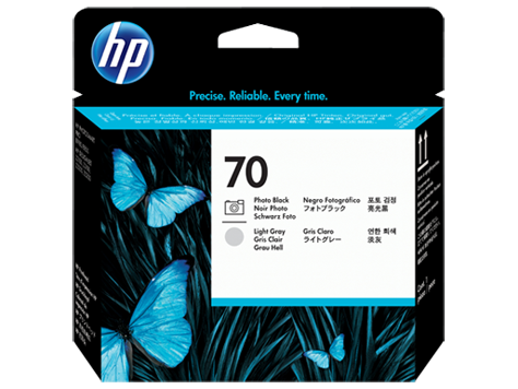HP 70 Photo Black and Light Gray DesignJet Printhead for DesignJet Z2100, Z3100, Z3200, Z5200, Z5400 www.wideimagesolutions.com Parts and Inks 82.34