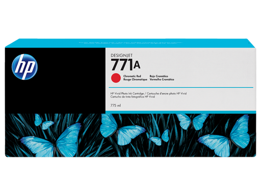 HP 771 775-ml Ink Cartridge Chromatic Red - B6Y16A www.wideimagesolutions.com Parts and Inks 327.73