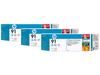 HP 91 3-pack 775-ml Light Cyan DesignJet Pigment Ink Cartridges - C9486A www.wideimagesolutions.com Parts and Inks 990.24