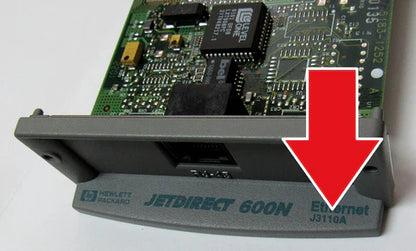 Tarjeta de E/S Ethernet Jetdirect para los plotters HP Designjet 5000 y 5500 (seleccionar versión)