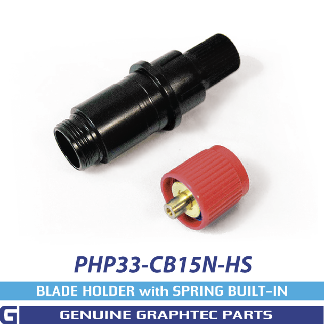 Portacuchillas Graphtec de 1,5 mm para cuchillas de la serie CB15U (PHP33-CB15N-HS)