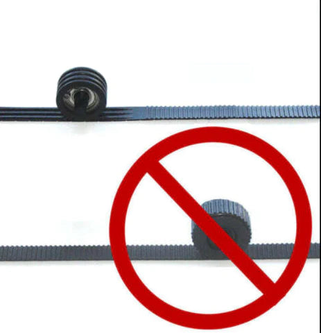 Kit de correa de transporte ligera para plotters HP Designjet T610, T1100, T1120, Z2100, Z3100 y Z3200 de 44&quot; (Q6659-60175)