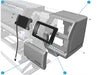HP LATEX 310 - 360 - 330 RIGHT DOOR ASSEMBLY B4H70-67076 NEW  (part number 3) www.wideimagesolutions.com Parts and Inks 71.99