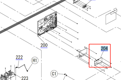 Epson SC-S30600/S40600/S50600 S60600/S70600/S80600 B7000/B9000 F7000/F7100/F7200 F9200/F9300/F9400 CB78MAIN-B - Tarjeta de red 2142891 