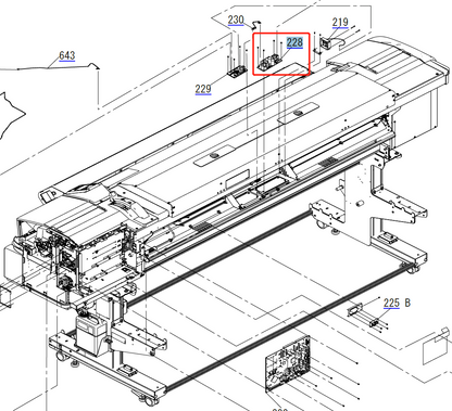 Placa de alimentación EPSON SC-S40600S60600/S80600 S40670/S60670/S80670 / PSH-C - 2188977 