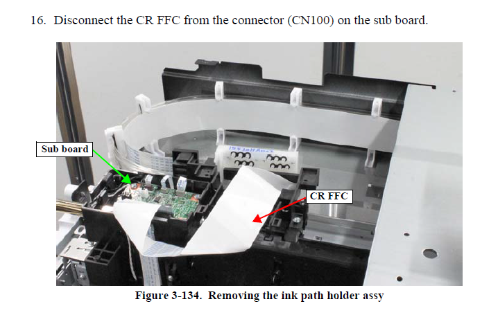 EPSON SureColor S60600 S60670 S80600 S80670 CONJUNTO DE CARRO - 1725002 