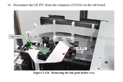 EPSON SureColor S40600 S40610 S40670 CONJUNTO DE CARRO - 1725001 