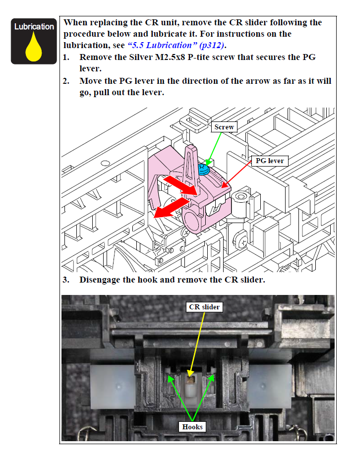 EPSON SureColor S60600 S60670 S80600 S80670 CONJUNTO DE CARRO - 1725002 