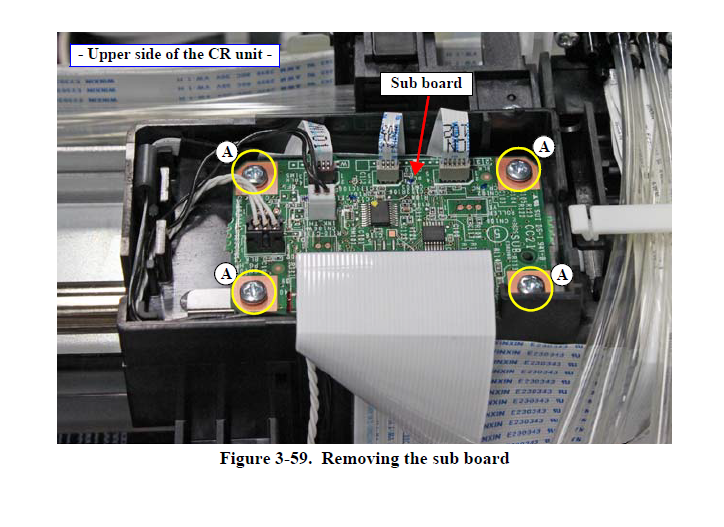Placa secundaria EPSON SC-S40600/S60600/S80600 F9300/F9400/B9000 - 2174252 