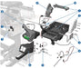 HP CM765-67001 SVS Door Sensor Assembly with Screws www.wideimagesolutions.com Parts and Inks 66.99