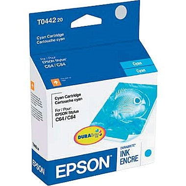 Tinta cian DuraBrite T044 para Epson Stylus C64, C66, C84, C84N, C86, CX4600, CX6400, CX6600 - T044220