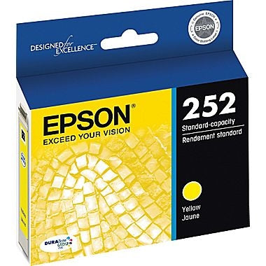 Cartucho de tinta Epson 252 DURABrite Ultra Amarillo - T252420