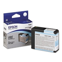 Tinta Epson T580 UltraChrome K3 cian claro de 80 ml para Stylus Pro 3800, 3880 - T580500