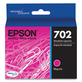 Cartucho de tinta magenta Epson T702 DURABrite Ultra de capacidad estándar para WorkForce Pro WF-3733, WF-3720 y WF-3730 - T702320S