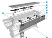B4H70-67042 NEW TOP COVER FANS CABLE ASSEMBLY (part number 8) for HP LATEX 330-360 www.wideimagesolutions.com Parts and Inks 56.99
