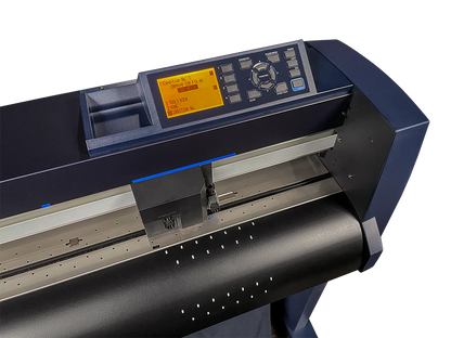 Vinyl Express Serie Q Gen 3 - Cortadora de vinilo de 64&quot;, soporte y cesta para materiales