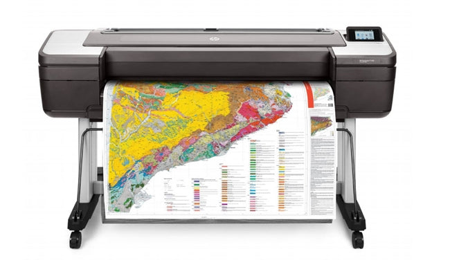 Impresora de inyección de tinta de gran formato HP DesignJet T1700 de 44&quot; (rollo único) - Nueva 