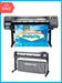 HP Latex 110 Printer - Recertified (90 Days Warranty) + GRAPHTEC FC9000-140 54" (137.2 CM) WIDE CUTTER - NEW www.wideimagesolutions.com  12499.99