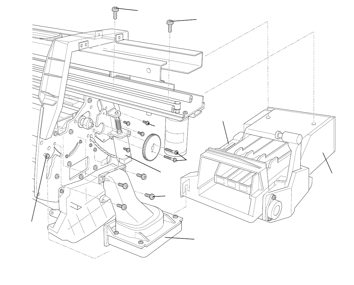Conjunto de detector de gotas para las impresoras HP DesignJet 1050C y 1055CM - Nuevo (C6072-60179)