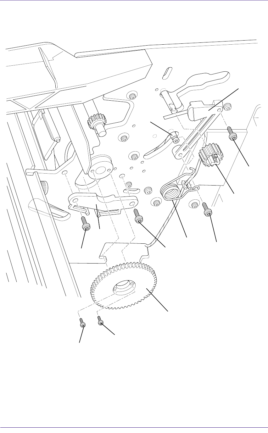 Tornillo para impresoras HP DesignJet 1050C y 1055CM (0515-1743)