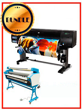 BUNDLE - Plotter HP Z6200 42¨ Recertified (90 Days Warranty) + 55" Full-Auto Low Temp. Cold Laminator, With Heat Assisted www.wideimagesolutions.com BUNDLE 5050.99