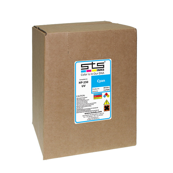 Bolsa de repuesto para Hewlett Packard HP FB250 Scitex 3000 ml - Cian 