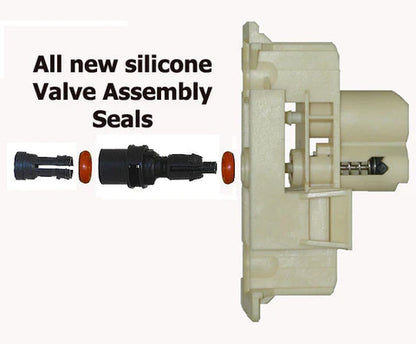 Conjunto de válvula de suministro de tinta del sistema de tubos de tinta para impresoras HP Designjet 1050C y 1055CM (reacondicionadas y actualizadas)