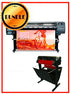 BUNDLE - Plotter HP Latex 330 64"  - Recertified - (90 Days Warranty) + 53" 3 ARMS Contour Cut Vinyl Cutter w/ VinylMaster Cut Software - New www.wideimagesolutions.com BUNDLE 8999.99