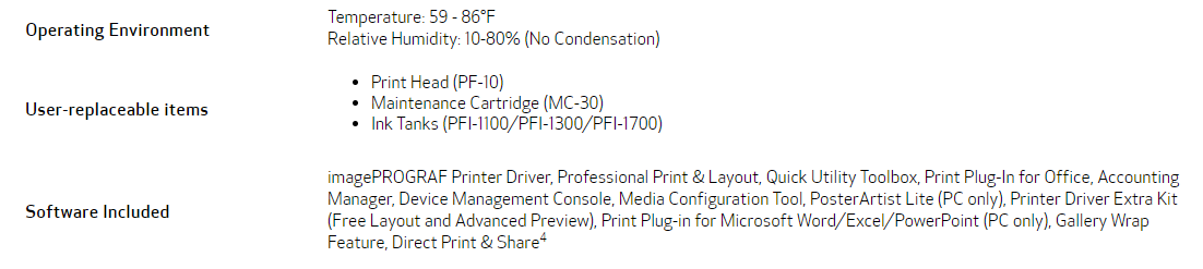 Impresora Canon imagePROGRAF PRO-2100 de gran formato de 24&quot; y 11 colores - Nueva