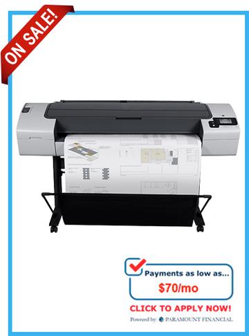 HP Designjet T770 44&quot; Hard Disk Version - CQ306A - Recertified - (90 Days Warranty) www.wideimagesolutions.com PRINTER 999.99
