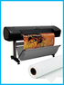 HP DesignJet Z2100 44" - Recertified - (90 Days Warranty) + Premium Polyester Canvas Roll Matte print HP 36" x 60&