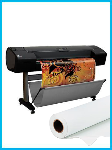 HP DesignJet Z2100 44" - Recertified - (90 Days Warranty) + Premium Polyester Canvas Roll Matte print HP 36" x 60' inkjet www.wideimagesolutions.com PRINTER 1419.99