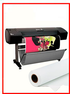 HP Designjet Z3200 44-in Photo Printer  - Recertified - (90 Days Warranty) + Premium Polyester Canvas Roll Matte print HP  36" x 60&
